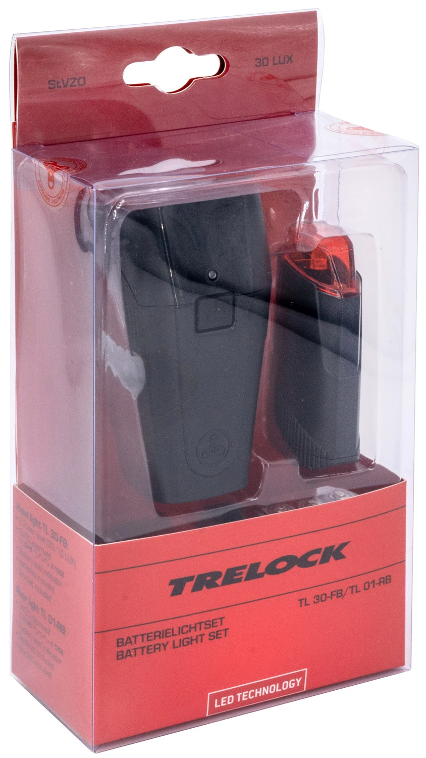 TRELOCK CM TL 30-FB/01-RB Kit D'éclairage StVZO 5 TRELOCK CM TL 30-FB/01-RB Kit D'éclairage StVZO – Image 3