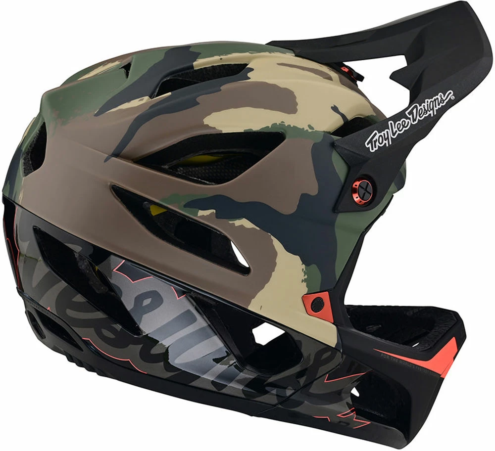 Troy Lee Designs Stage Signature Camo MIPS - Casque Full-face 6 Troy Lee Designs Stage Signature Camo MIPS - Casque Full-face – Image 4