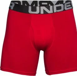 Under Armour Charged Cotton 6in - Boxer Shorts (3-Pack) 6 Under Armour Charged Cotton 6in - Boxer Shorts (3-Pack) -Vélo Soldes UA Charged Cotton 6in 3 er Pack Boxershorts 1363617 600 2