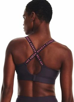 Under Armour Infinity Mid Covered - Soutien-gorge De Sport -Vélo Soldes Under Armour Infinity Mid Covered Sport BH 1363353 541003 4