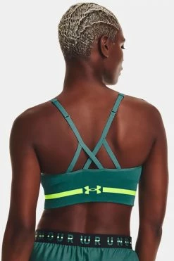 Under Armour Seamless Low Long - Soutien-gorge De Sport -Vélo Soldes UnderArmour 1357719 722 SeamlessLowLong SportBH 6