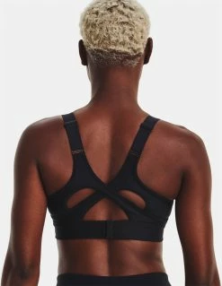 Under Armour Infinity Crossover High - Soutien-gorge De Sport -Vélo Soldes UnderArmour 1376882 001003 InfinityCrossoverHigh SportBH 4