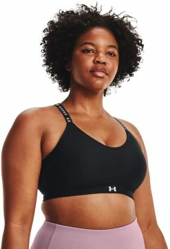 Under Armour UA Infinity Low Covered - Soutien-gorge De Sport -Vélo Soldes UnderArmour InfinityLowCoveredSportBH 1363354 001 3