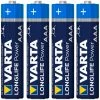 Varta Pile Longlife Power Micro AAA (4 Pièces) -Vélo Soldes Varta Longlife Micro Batterie