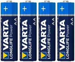 Varta Piles Longlife Power Mignon AA (4 Pièces)