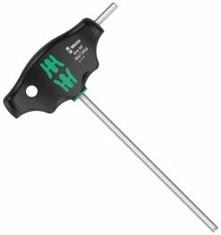 Wera 454 HF Tournevis Hexagonal En T Hex-Plus -Vélo Soldes Wera 454 HF Hex Plus Quergriff Sechskantschraubendreher 05023343001