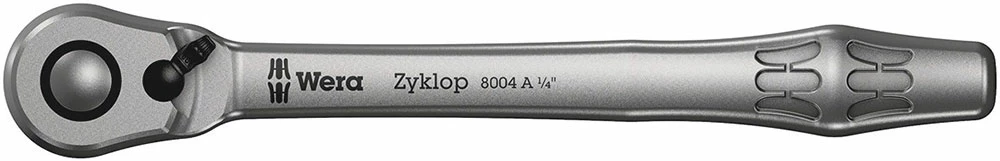 Wera 8004 A Cliquet Zyklop Metal Avec Levier D'inversion, à Carré 1/4" 3 Wera 8004 A Cliquet Zyklop Metal Avec Levier D'inversion, à Carré 1/4"