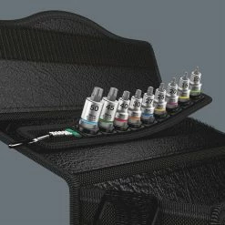 Wera Belt B 3 TORX® HF Zyklop Jeu De Douille-embouts TORX® 3/8" Avec Fonction De Rete -Vélo Soldes Wera Belt B 3 TORX R HF Zyklop Bitnuss Satz TORX 05003972001 6