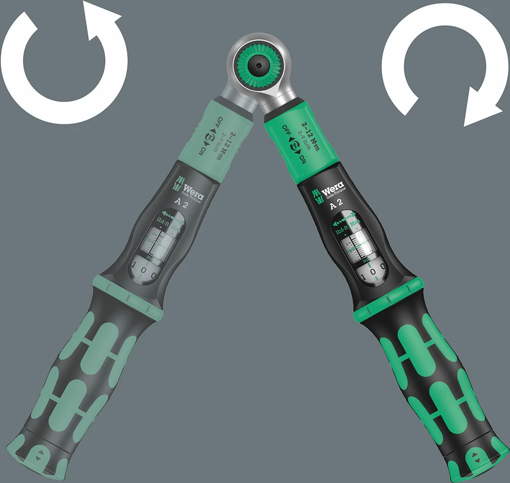 Wera Safe-Torque A2 Set 1 - Clé Dynamométrique 1/4" (2-12Nm) 7 Wera Safe-Torque A2 Set 1 - Clé Dynamométrique 1/4" (2-12Nm) – Image 5