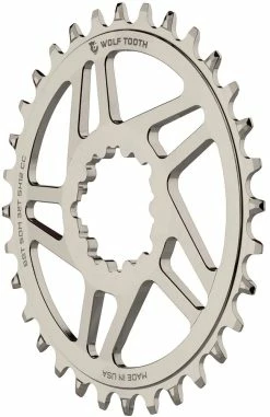 Wolf Tooth Components Plateau SRAM DM/Shimano 12 Vitesses Boost 3mm Offset -Vélo Soldes Wolf Tooth Components DM Boost 3mm Offset Kettenblatt 2