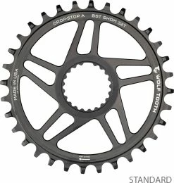 Wolf Tooth Components Plateau Shimano DM Boost 3mm Offset -Vélo Soldes Wolf Tooth Components Shimano DM Boost 3mm Offset Kettenblatt Standard