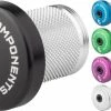 Wolf Tooth Components Expander, Y Compris Capuchon Ahead Avec 5mm Spacer 1 1/8 -Vélo Soldes Wolf Tooth Expander inkl Ahead Kappe mit 5mm Spacer WT CPLUG STEMCAP5MM BLK