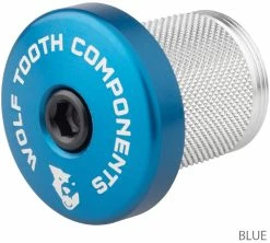 Wolf Tooth Components Expander, Y Compris Capuchon Ahead Avec 5mm Spacer 1 1/8 10 Wolf Tooth Components Expander, Y Compris Capuchon Ahead Avec 5mm Spacer 1 1/8 -Vélo Soldes Wolf Tooth Expander inkl Ahead Kappe mit 5mm Spacer WT CPLUG STEMCAP5MM BLK 3