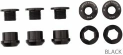 Wolf Tooth Components Vis De Plateaux 1 Fois (5 Pièces) -Vélo Soldes Wolf Tooth Kettenblattschrauben fur 1 fach Kurbel 5CBCN06BLK 2