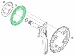 Shimano Plateau XT Pour FC-T780/T781/FC-M670 36T (AL) 6 Shimano Plateau XT Pour FC-T780/T781/FC-M670 36T (AL) -Vélo Soldes XT Kettenblatt FC T780 T781 36 Zahne AL Y1MP98020