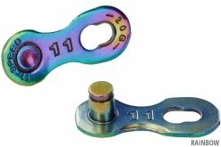 YBN QR Safety Links Fermeture De Chaîne 11 Fois -Vélo Soldes YBN QR Safety Links 11 fach rainbow