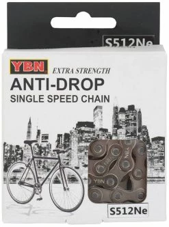 YBN Chaîne Singlespeed E-Bike S512Ne S2 136 Maillons 1/2 "x3/32 5 YBN Chaîne Singlespeed E-Bike S512Ne S2 136 Maillons 1/2 "x3/32 -Vélo Soldes YBN Singlespeed E Bike Kette S512NES2 a