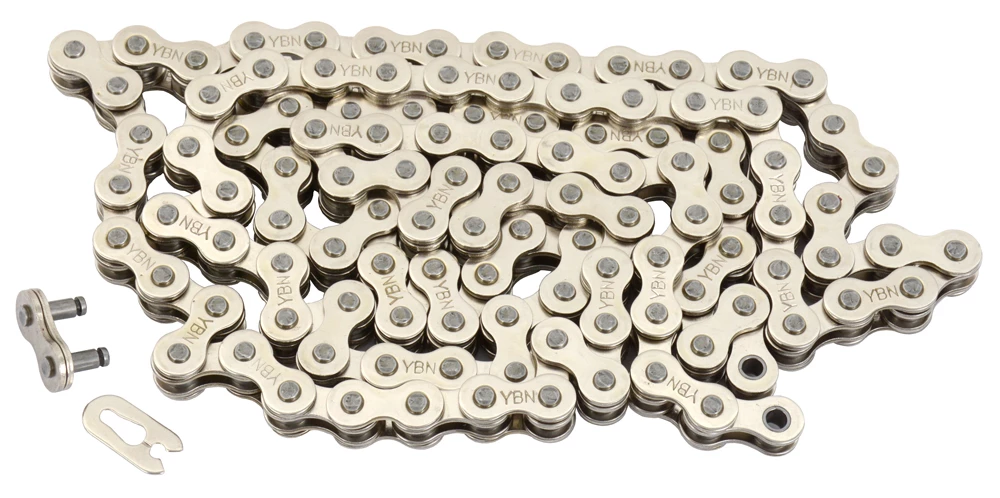 YBN BF410 Chaîne Singlespeed 1/2 X 1/8 Argent 3 YBN BF410 Chaîne Singlespeed 1/2 X 1/8 Argent