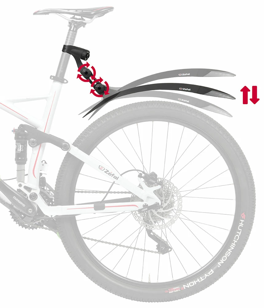 ZEFAL Deflector RM90+ Garde-boue Arrière 7 ZEFAL Deflector RM90+ Garde-boue Arrière – Image 5