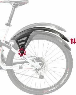 ZEFAL Garde-boue Arrière Deflector RS75 -Vélo Soldes Zefal Deflector RS75 Hinterradschutzblech 2531 06