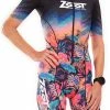 ZOOT LTD Tri Aero Full-Zip Racesuit - Maillot Une Pièce Pour Femmes Avec Rembourrage 2 ZOOT LTD Tri Aero Full-Zip Racesuit - Maillot Une Pièce Pour Femmes Avec Rembourrage -Vélo Soldes Zoot LTD Tri Aero Full Zip Racesuit Damen Einteiler mit Polster ZFT35051012 1