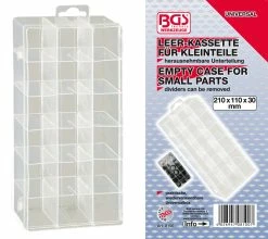 BGS Technic Cassette Vide Pour Petites Pièces