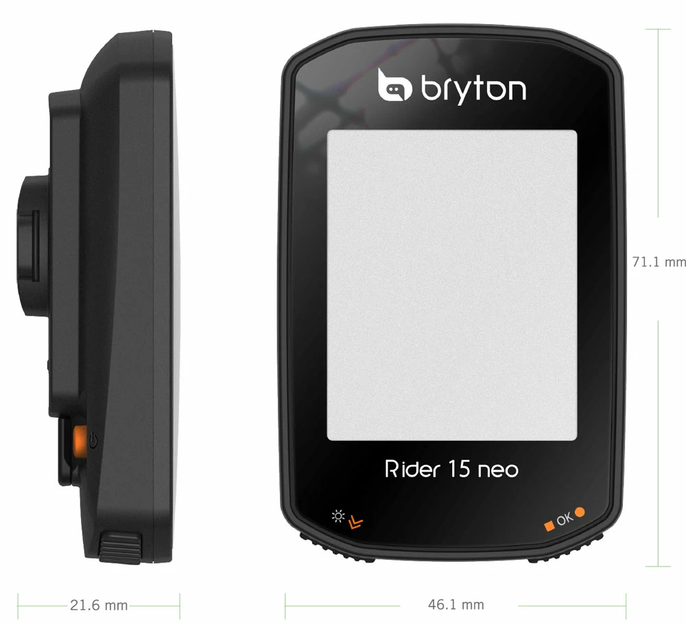 BRYTON Rider 15 Neo E Ordinateur De Cyclisme GPS 7 BRYTON Rider 15 Neo E Ordinateur De Cyclisme GPS – Image 5
