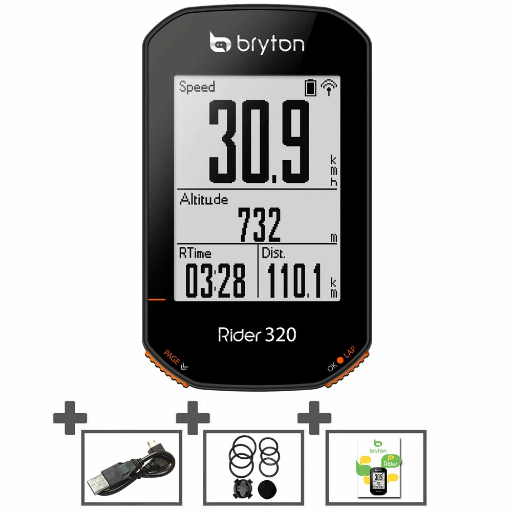 BRYTON Rider 320 E - Compteur De Vélo GPS 3 BRYTON Rider 320 E - Compteur De Vélo GPS