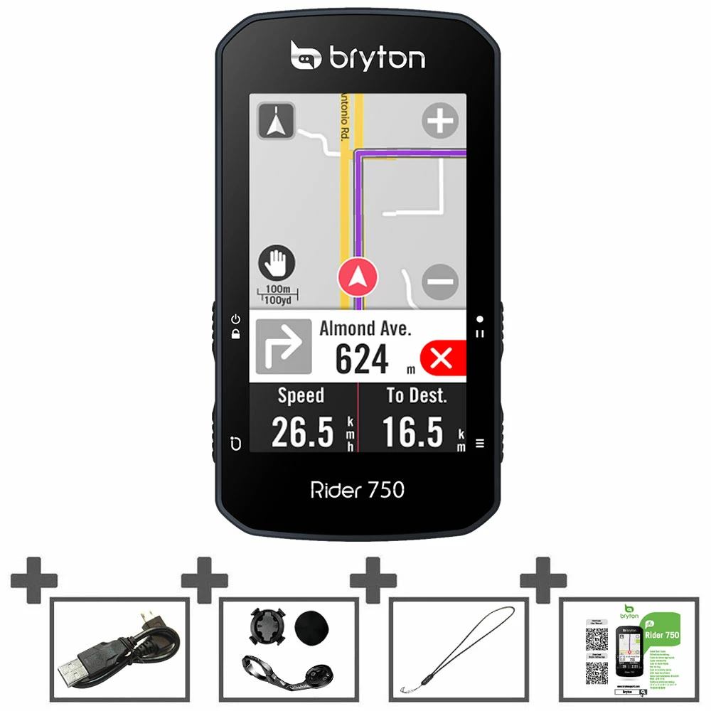 BRYTON Rider 750 E - Compteur De Vélo GPS 3 BRYTON Rider 750 E - Compteur De Vélo GPS