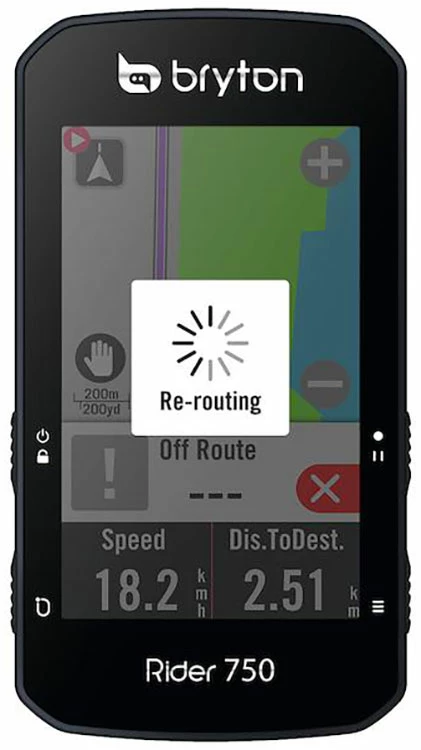 BRYTON Rider 750 E - Compteur De Vélo GPS 6 BRYTON Rider 750 E - Compteur De Vélo GPS – Image 4