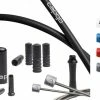 CAPGO BL Set De Câbles De Dérailleur Shimano/SRAM -Vélo Soldes capgo BL Shimano SRAM Schaltzugset CBSHSBK master
