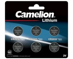 Camelion CR Lot De Piles Bouton Au Lithium (3x2 Pièces)