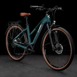 Cube Touring Hybrid ONE 625 Lady Darkgreen'n'green -Vélo Soldes cube 631062 20118984 Touring Hybrid ONE 625 Lady darkgreen n green 2