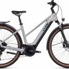 Cube Touring Hybrid Pro 500 Lady Pearlysilver'n'black -Vélo Soldes cube 631111 20118993 Touring Hybrid Pro 500 Lady pearlysilver n black 1