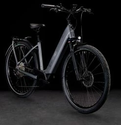 Cube Touring Hybrid EXC 500 Easy Entry Grey'n'metal -Vélo Soldes cube 631151 20119017 Touring Hybrid EXC 500 Easy Entry grey n metal 2