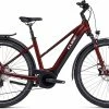 Cube Touring Hybrid EXC 500 Lady Red'n'white -Vélo Soldes cube 631161 20119024 Touring Hybrid EXC 500 Lady red n white 1