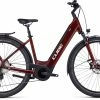 Cube Touring Hybrid EXC 625 Easy Entry Red'n'white -Vélo Soldes cube 631162 20119026 Touring Hybrid EXC 625 Easy Entry red n white 1