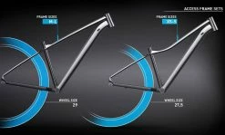 Cube Access WS SLX Grey´n´silver -Vélo Soldes cube access ws frame sets 15