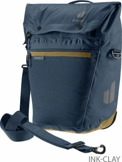 Deuter Mainhattan 17+10 - Sacoche De Vélo -Vélo Soldes deuter 3230022 3615 Mainhattan 17 10 ink clay