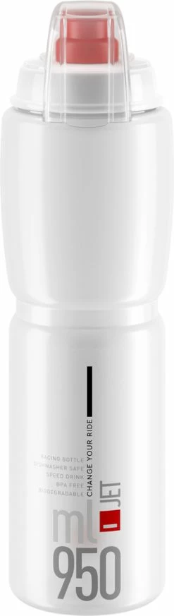 Elite Gourde JET Plus 950ml -Vélo Soldes elite FA003514556 JET Plus Trinkflasche 950ml
