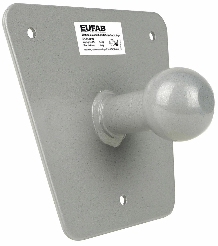 EUFAB Wandhalterung Für Fahrradträger Kurz 3 EUFAB Wandhalterung Für Fahrradträger Kurz