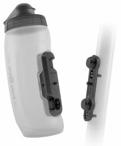 Fidlock TWIST Bouteille 590 + Base Pour Vélo -Vélo Soldes fidlock twist bottle590 white bikebase rohr transparent softends v3