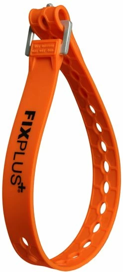 Fixplus Sangle De Fermeture 66cm -Vélo Soldes fixplus Strap Befestigungsband orange