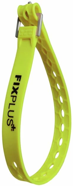 Fixplus Sangle De Fermeture 66cm -Vélo Soldes fixplus Strap Befestigungsband yellow