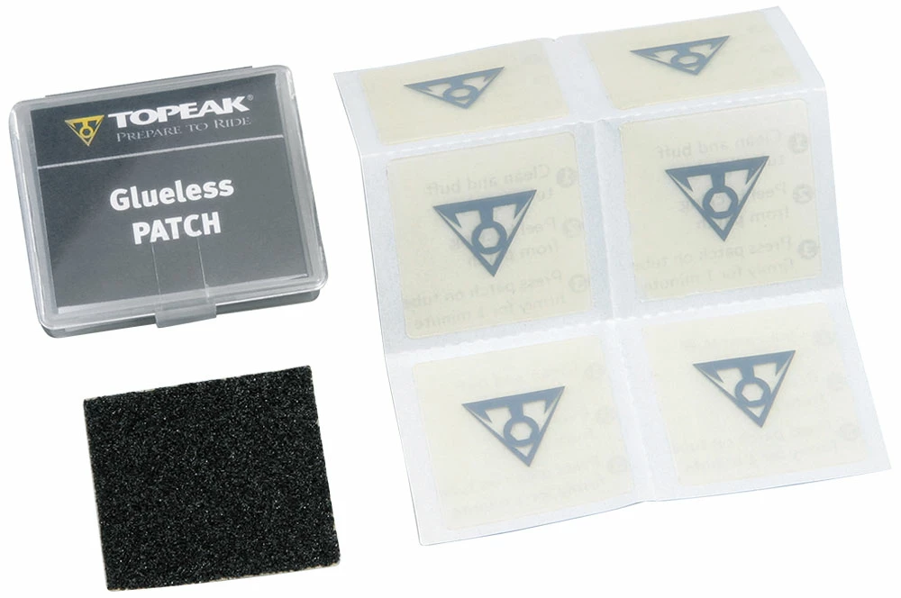Topeak Flypaper Glueless Patch Kit De Réparation 3 Topeak Flypaper Glueless Patch Kit De Réparation
