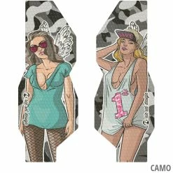 Rie:sel Design Fork:TAPE 3000 - Film De Protection Pour Fourches -Vélo Soldes fork tape 3000 camo 17153 t3 fk003