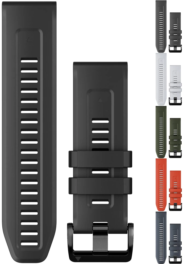 Garmin Fenix 7X Quickfit® Bracelet En Silicone 26 Mm 3 Garmin Fenix 7X Quickfit® Bracelet En Silicone 26 Mm