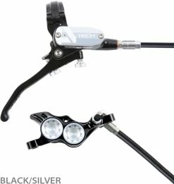 HOPE Frein à Disque Tech 4 E4 - Levier à Droite -Vélo Soldes hope 20114399 Tech 4 E4 Stahlflex Scheibenbremse hinten rechts 8