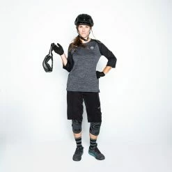 IXS Carve X Henley - 3/4 Women's MTB Jersey 9 IXS Carve X Henley - 3/4 Women's MTB Jersey -Vélo Soldes iXS Carve X Henley 34 Damen MTB Trikot IX JER 2660 713 4