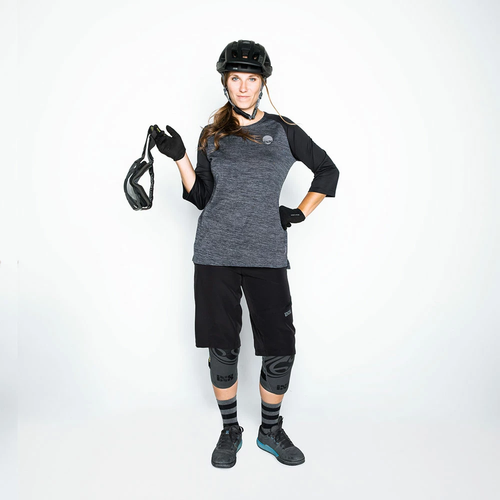 IXS Carve X Henley - 3/4 Women's MTB Jersey 6 IXS Carve X Henley - 3/4 Women's MTB Jersey – Image 4